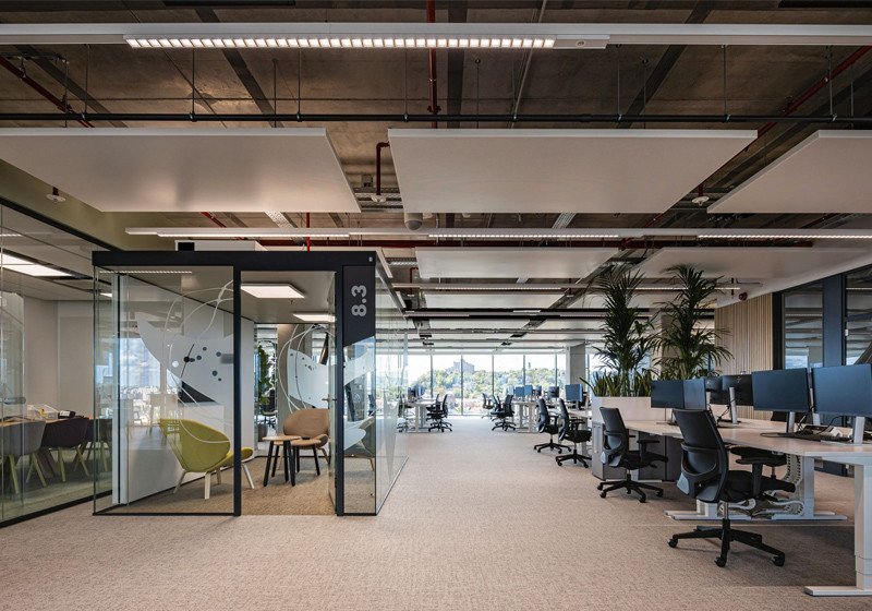 Coworking Space thường được thiết kế mở linh hoạt