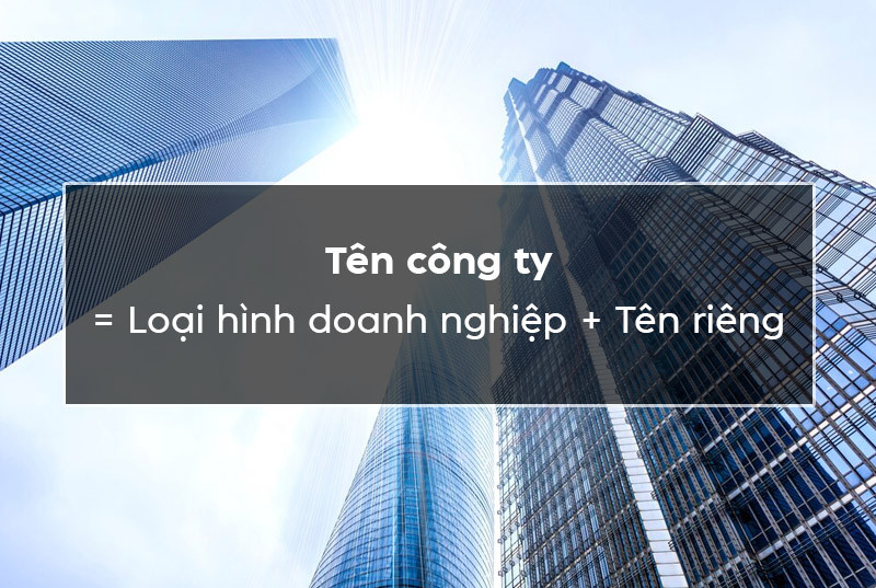 Điều kiện về cách đặt tên công ty