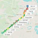 Lịch trình tuyến Metro Cát Linh – Hà Đông