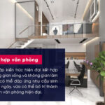 Mô hình nhà ở kết hợp văn phòng