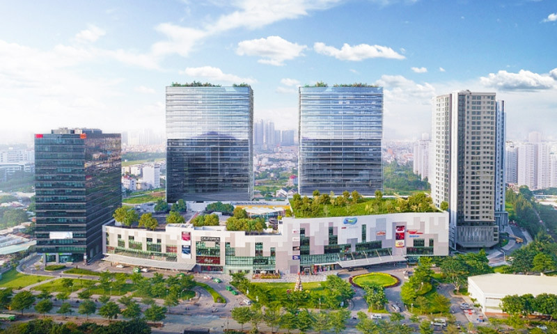 Tháp đôi V Plaza Towers