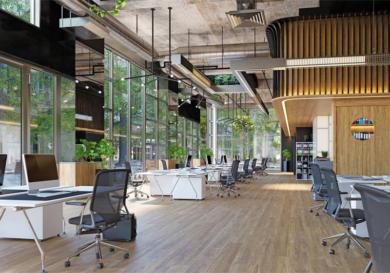 Văn phòng Coworking hiện đại, chuyên nghiệp
