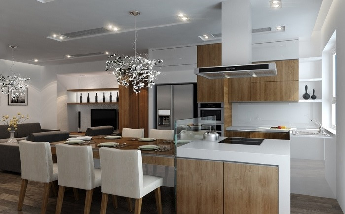 Muốn thiết kế nhà bếp chung cư đẹp, nhớ ngay những điều này