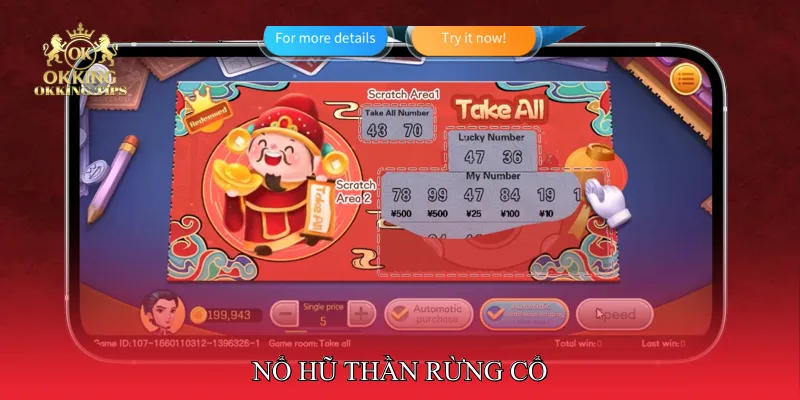 Nổ hũ Thần Rừng Cổ